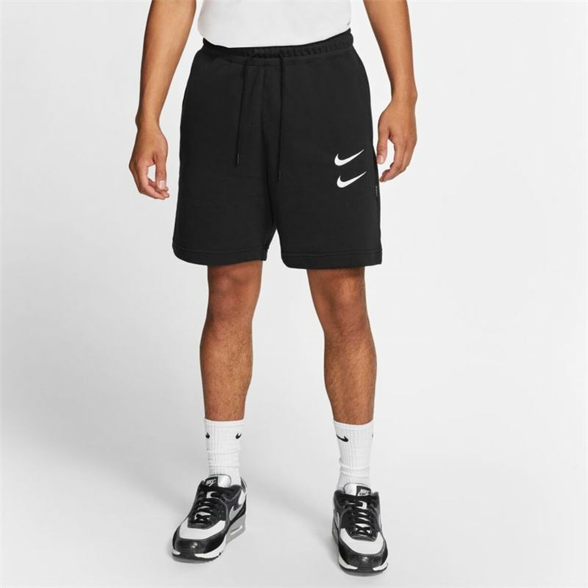 Men's Sports Shorts Nike Sportswear Swoosh Black Nike