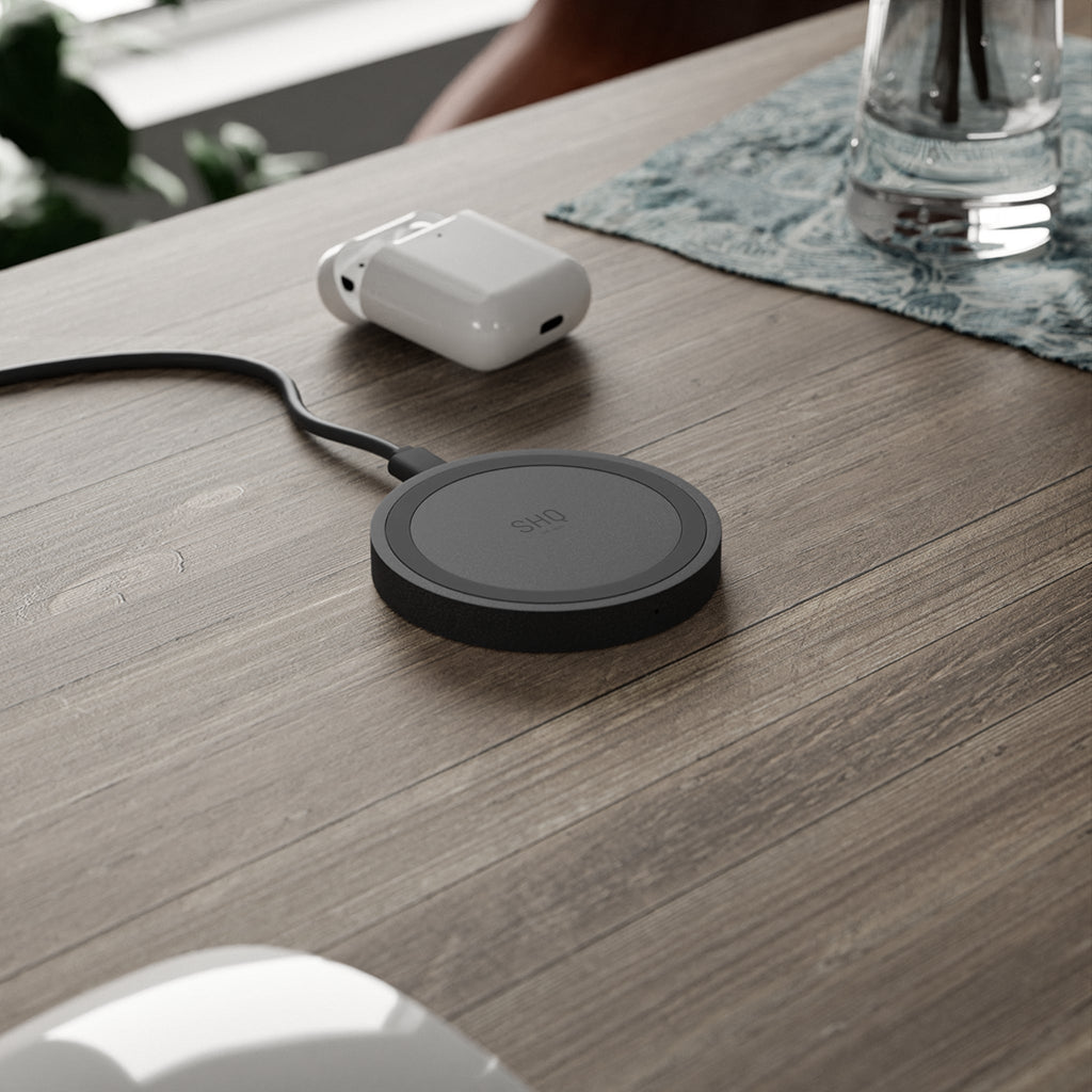 Wireless Charging Pad — Quake 5W Qi Fast Charger Printify