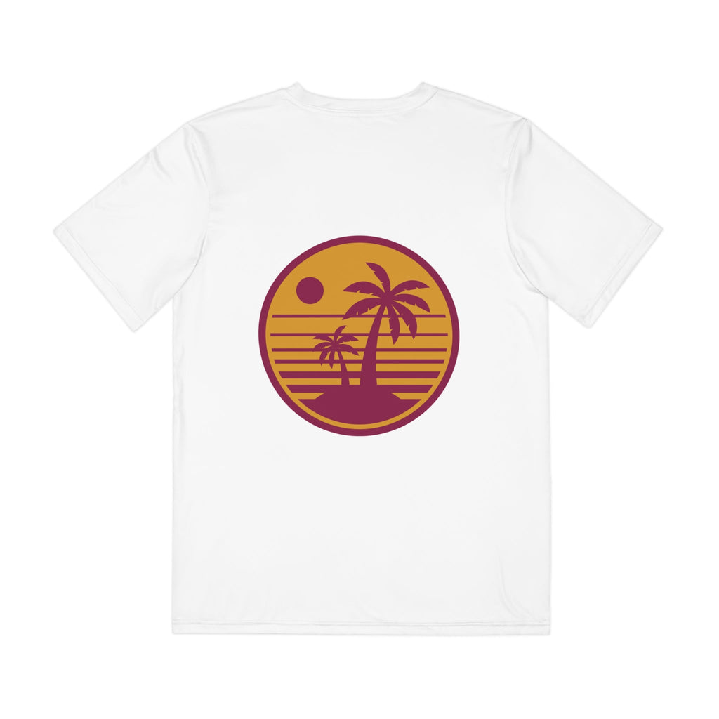 Men's Tee — SHQ Apparel Palm Sunset Graphic T-Shirt (2026) Printify