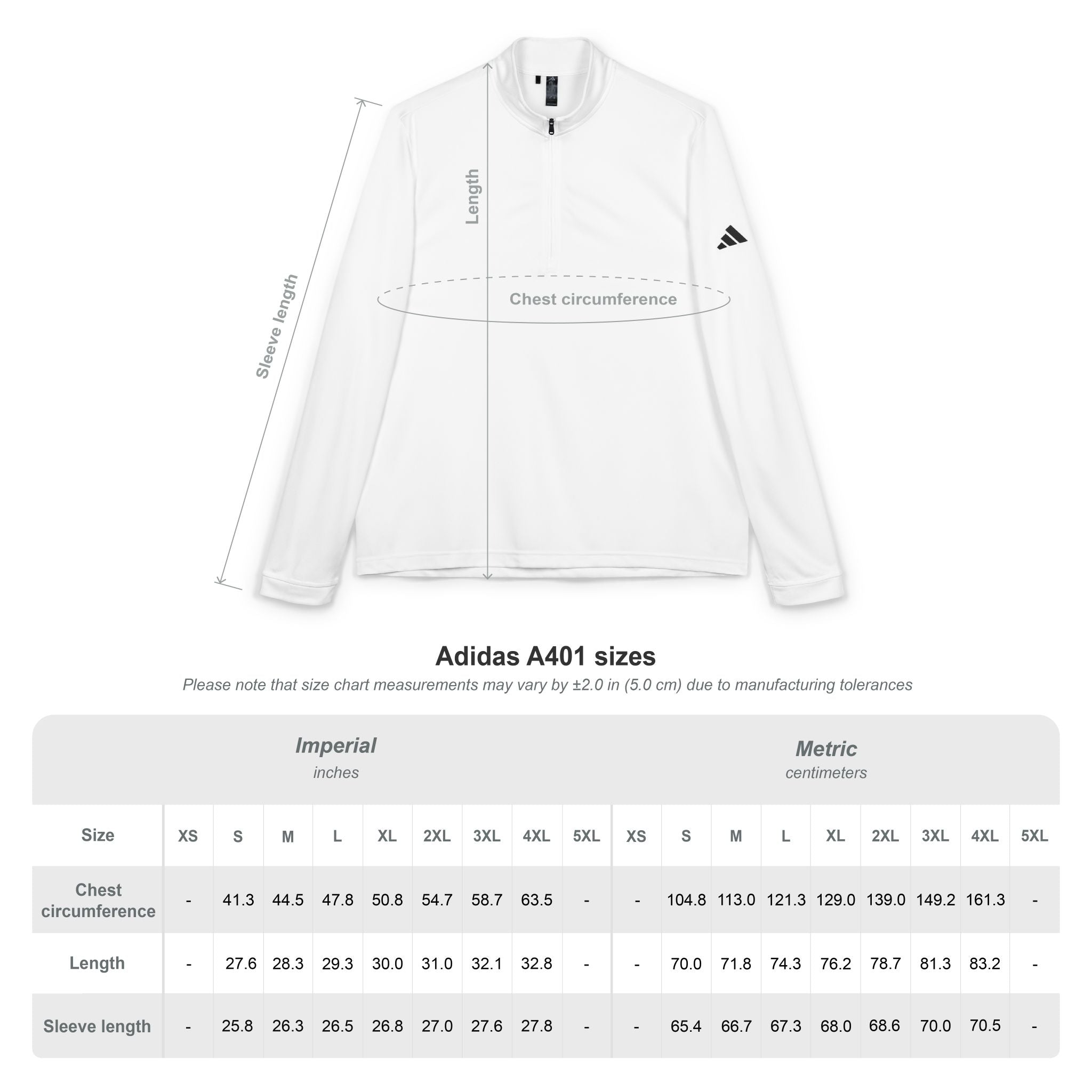 Adidas Quarter-Zip Pullover — SHQ Embroidered Printify