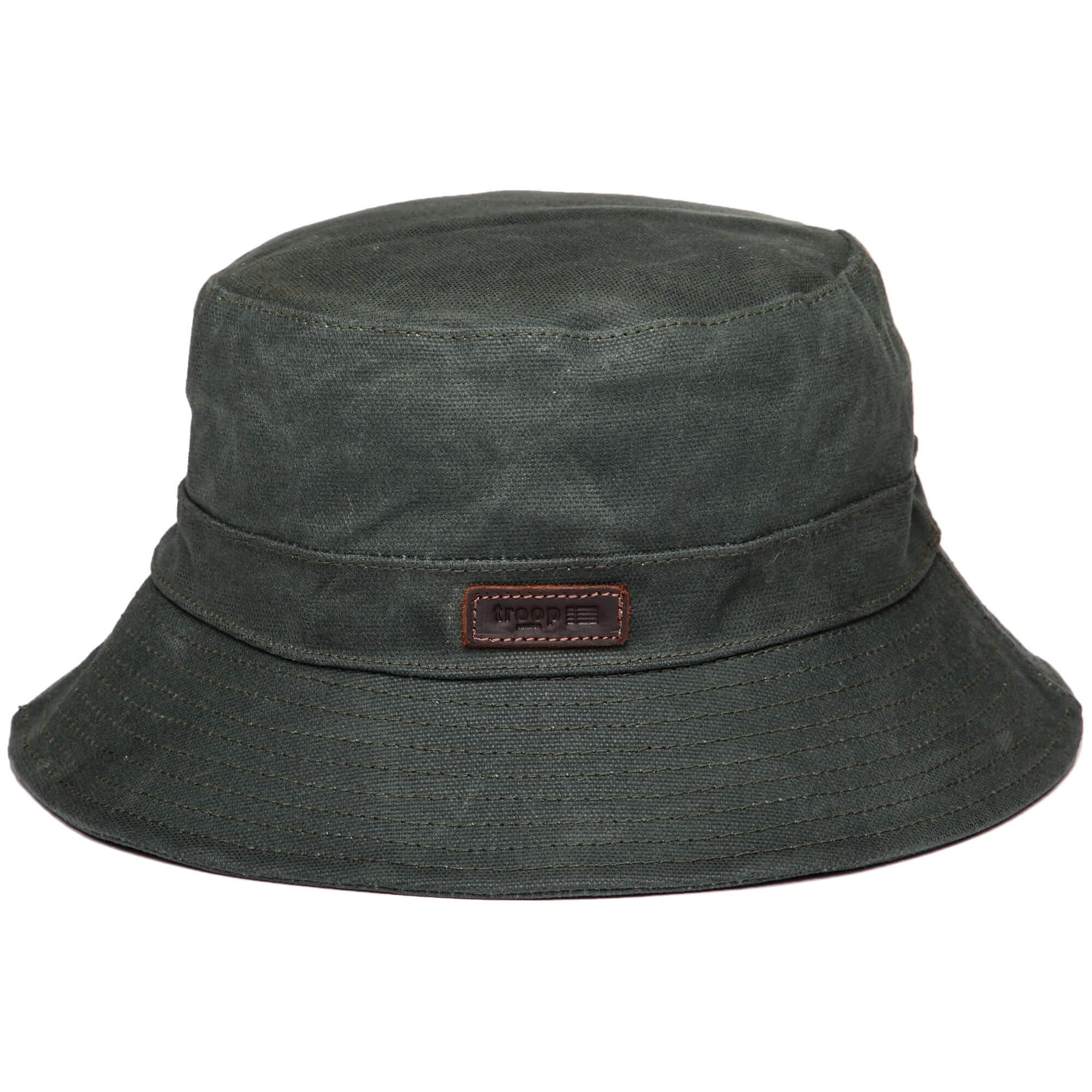 TRP0502 Waxed Fisherman Hat Troop London